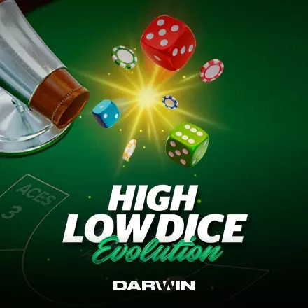 High Low Dice Evolution – slot by Darwin Gaming, featured at wintopia-casino.pl