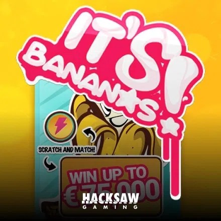 It’s bananas! slot icon by Hacksaw Gaming, available at Wintopia Casino