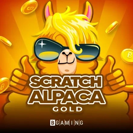 Try Scratch Alpaca Gold slot by BGAMING on wintopia-casino.pl – logo image