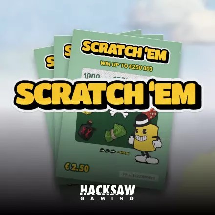 Play the Scratch’em slot by Hacksaw Gaming on Wintopia Casino