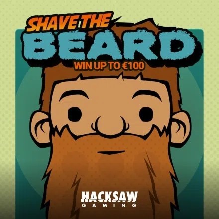 Lottery logo of Shave the Beard from Hacksaw Gaming at Wintopia Casino